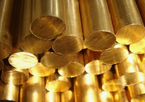 The bars are bronze and brass 